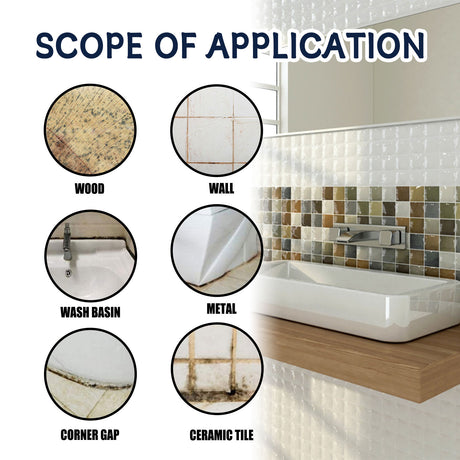 Mildew Remover Gel Multi-functional Mildew Remover Wall Tile Gap Bathroom Ceiling Cleaner - V.I.P Digital Presence