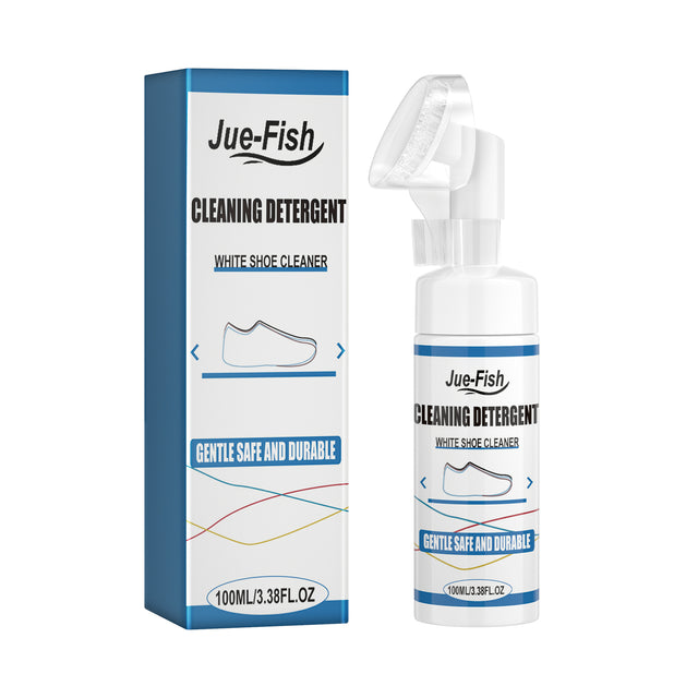Water-Free Foam Sneakers Cleaning Kit, Small White Shoes Sneakers Decontaminating Brightening White Cleaning Multi-Functional Yellow Cleaner - V.I.P Digital Presence