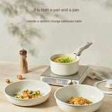 Detachable cookware set, pot, wheat rice stone, flat bottomed pan, non stick pan, frying pan, household handle - V.I.P Digital Presence