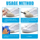 Shoes Whitening Cleansing Gel, Shoes Of Whitening Agent Disposable Shoes To Stain Bright White Artifact Cleaner - V.I.P Digital Presence