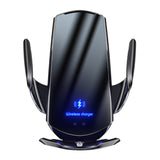 Q3 car wireless charging mobile phone holder 15W induction opening and closing car navigation stand supplies - V.I.P Digital Presence