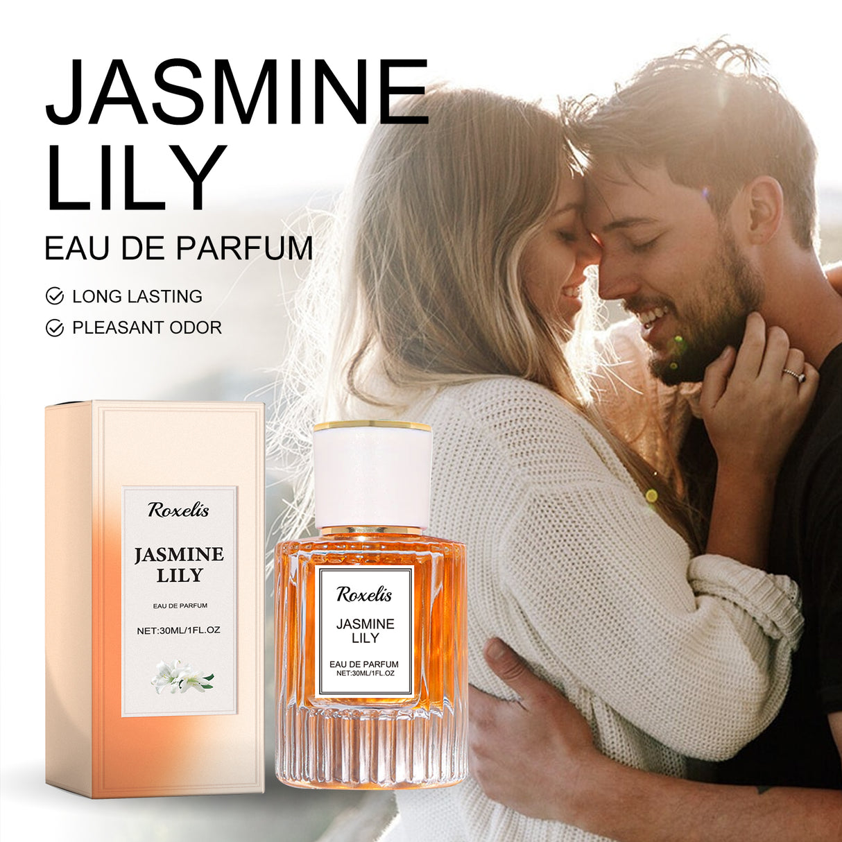 Lily Women Pheromone Perfume, Wrist Behind Ear Neck Natural Long-Lasting Light Fragrance Delicate Elegance Exudes Feminine Charm - V.I.P Digital Presence