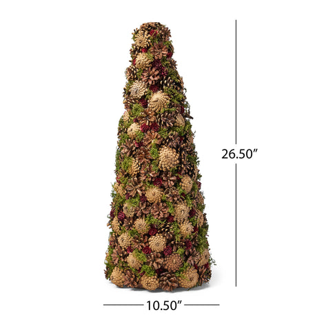 PINE CONE TABLE TOP TREE - V.I.P Digital Presence