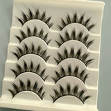 Cartoon Bushy Black Terrier Big Devil False Eyelashes Whole Piece Barbie Eyelashes Natural Little Devil - V.I.P Digital Presence