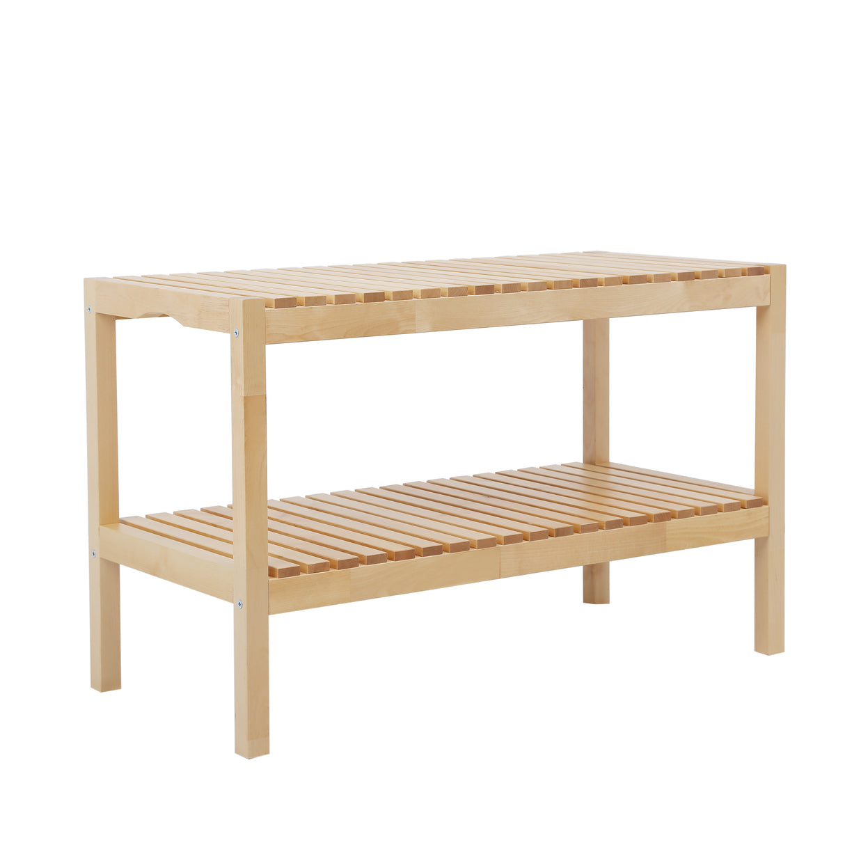 Shoe bench-Birch, 3 Tier Sturdy Shoe Bench Holds up to 300lbs for Entryway Bedroom Living Room Balcony,natural - V.I.P Digital Presence