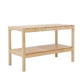 Shoe bench-Birch, 3 Tier Sturdy Shoe Bench Holds up to 300lbs for Entryway Bedroom Living Room Balcony,natural - V.I.P Digital Presence