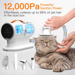 Pet intelligent beauty and grooming set is suitable for cleaning grooming and removing hair from cats and dogs of all sizes - V.I.P Digital Presence