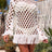 Fringe Cutout Long Sleeve Cover Up - V.I.P Digital Presence