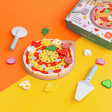 Children's early education puzzle play house simulation pizza fruits and vegetables joyful role-playing kitchen wooden toys - V.I.P Digital Presence