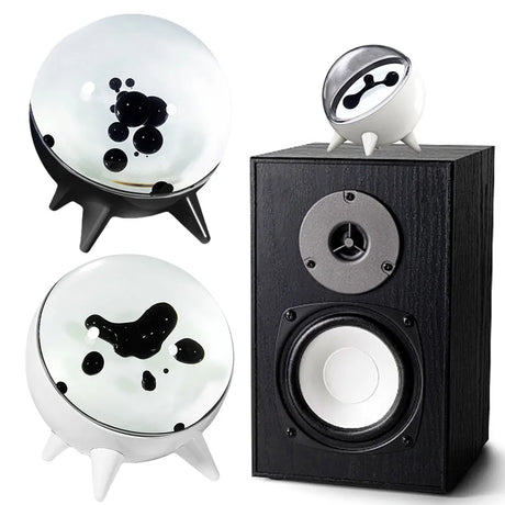 Ferrofluid Music Rhythm Lamp Sound Sensitive Dancing Magnet Liquid Toy Ferrofluid Visual Display Lamp Desktop Speakers Companion - V.I.P Digital Presence