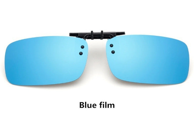 Cool Polarized Mirrored UV400 Lens Clips On Sunglasses Driving Night Vision Lens Sun Glasses Male Anti-UVA For Men Women - V.I.P Digital Presence