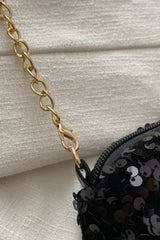 Sequin Removable Strap Shoulder Bag - V.I.P Digital Presence