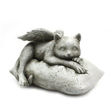 Angel cat and dog ornaments resin pet tombstone commemorative stone garden animal statue - V.I.P Digital Presence