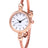 Women's Watches Bracelet Style Opening Simple Retro Art Fashion Watches Women's Fashion Quartz Watch Relogio Feminino（Rose gold belt） - V.I.P Digital Presence