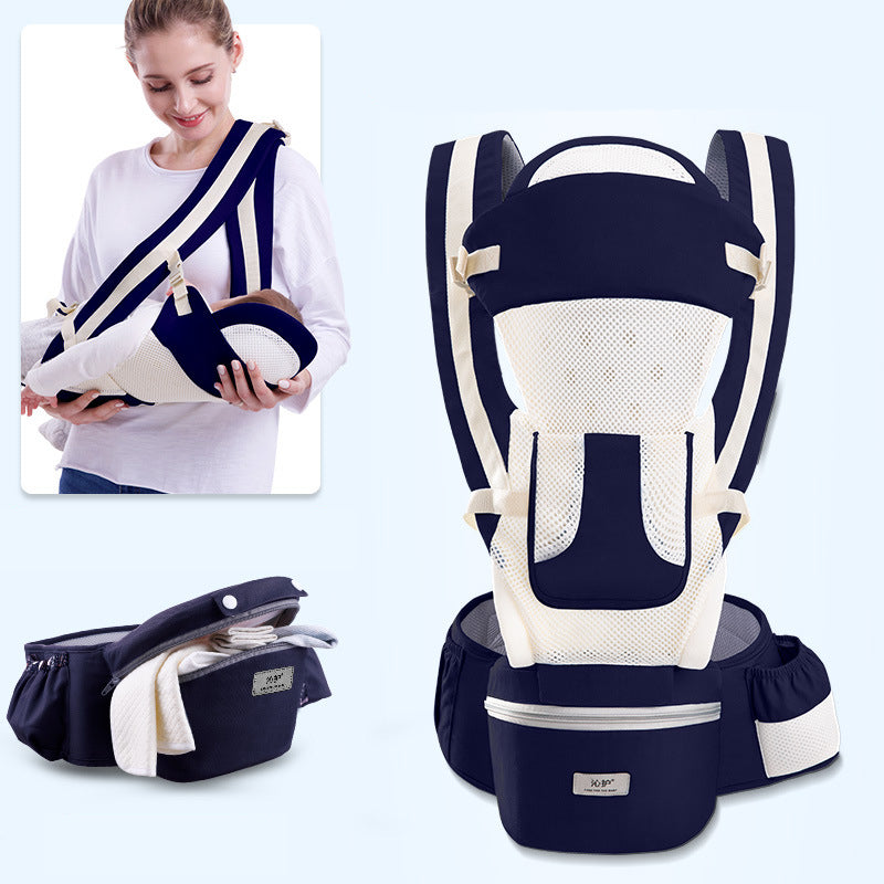 Portabebés ergonómico de 0 a 48 meses, 3 en 1, con asiento frontal, tipo canguro