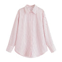 Long-Sleeved Fashion Loose Casual Design Sense Shirt Top - V.I.P Digital Presence