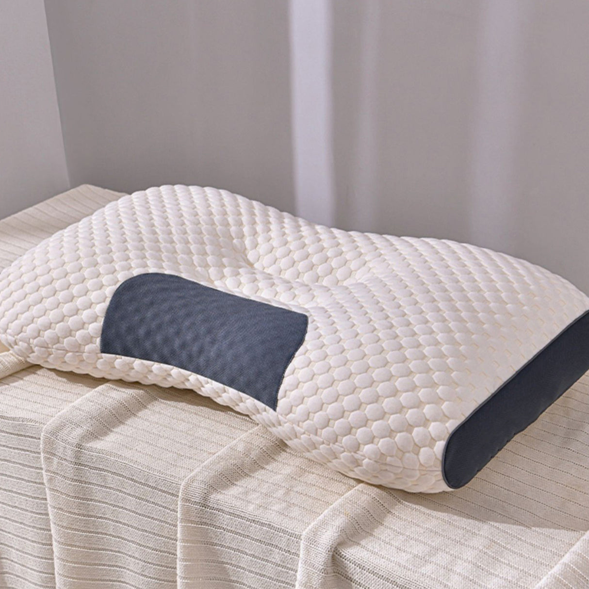 Water Cube Washable Neck Protection SPA Massage Pillow Single Dormitory Home Single Support Pillow Core - V.I.P Digital Presence