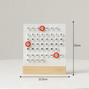 Creative high aesthetic ring calendar 2023 perpetual calendar desk calendar personalized office desktop decoration ornaments sho - V.I.P Digital Presence