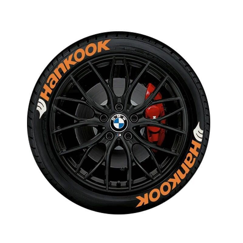 【 Font Set 】 Car Tire Stickers Tire Letter Stickers English Letter 3D Stereoscopic Stickers - V.I.P Digital Presence