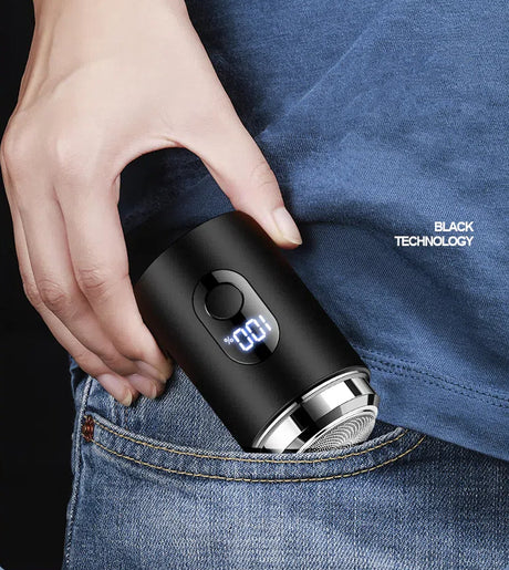 Rechargeable shaver men's electric multifunctional portable shaver full body washing small steel cannon - V.I.P Digital Presence