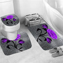 Hot HD Digital Printing Polyester Waterproof Polyester Flower Bathroom Hotel Shower Curtain - V.I.P Digital Presence