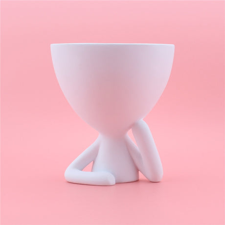 Cartoon cheek support abstract figurine desktop decoration creative home - V.I.P Digital Presence