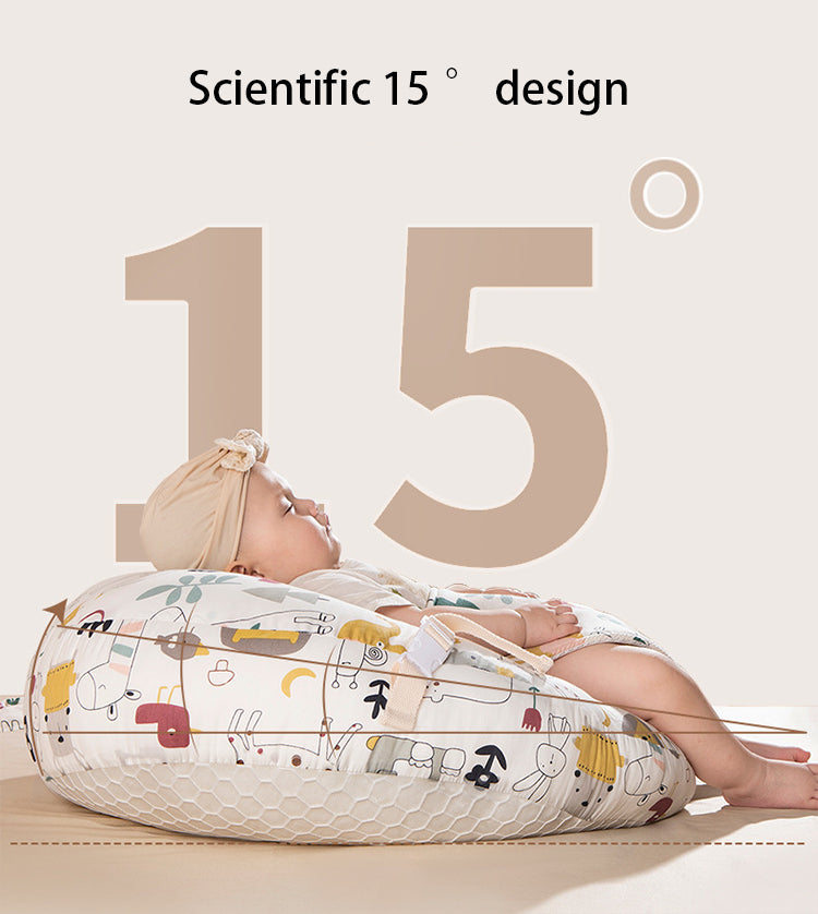 Safe pillow baby anti-vomiting slope pillow baby feeding anti-overflow pillow - V.I.P Digital Presence