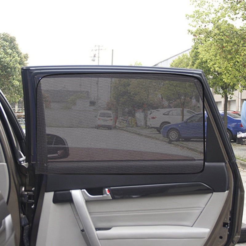Magnetic Car Sun Shade UV Protection Car Curtain Car Window Sunshade Side Window Mesh Sun Visor Summer Protection Window Film - V.I.P Digital Presence
