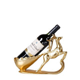 Creative Golden Deer Wine Rack Living Room Wine Cabinet Decoration Home TV Cabinet Decoration Red Wine Rack Decorative Crafts - V.I.P Digital Presence