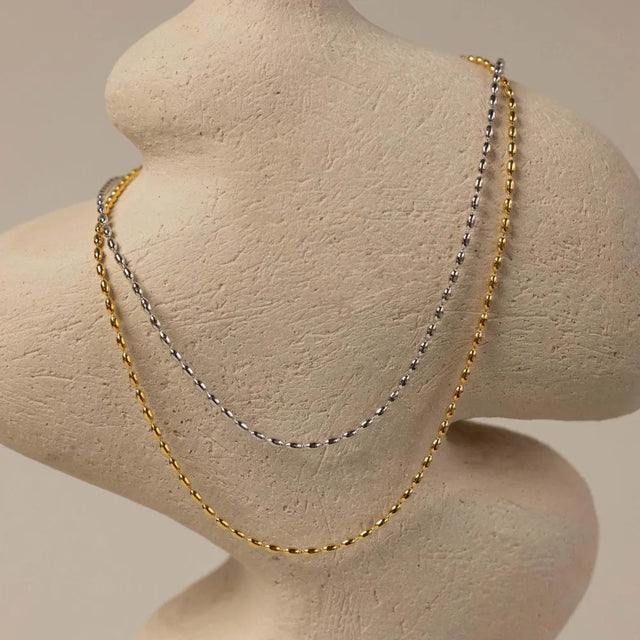 Titanium Steel Beaded Necklace - V.I.P Digital Presence