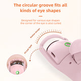 Electric eyelash curler three temperature rechargeable eyelash curler portable compact heating eyelash curler - V.I.P Digital Presence