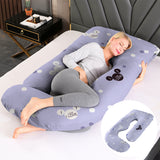 Pregnant women's pillow waist protection side sleeping slope pillow J-shaped pregnancy sleeping pillow - V.I.P Digital Presence