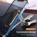 New Car Magnetic Phone Holder Folding Strong Magnet Mount Mobile Phone Metal Stand GPS Support for IPhone 13 12 Xiaomi Samsung - V.I.P Digital Presence
