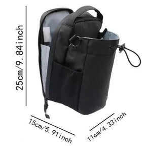 Magnetic Sling Bag for Men & Women. Ideal as a gym, travel, and work bag. Keeps your belongings off the dirty gym floor. - V.I.P Digital Presence