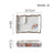 Dumpling plate sushi plate round square plate with soy sauce and vinegar partitioned snack plate ceramic plate for home use - V.I.P Digital Presence