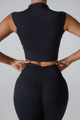 Mock Neck Active Tank - V.I.P Digital Presence