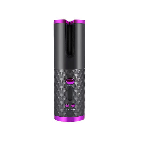New Portable USB Charging Models Automatic Curling Iron Intelligent LCD Home Mini Lazy Hair Curler - V.I.P Digital Presence
