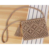 Tassel Handheld Woven Bag Retro Handheld Woven Bag Summer Vacation Tourism Beach Bag - V.I.P Digital Presence