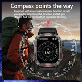 GZYR 2.01" Screen Smart Watch Men Bluetooth Call 600 mAh Sports Waterproof Heart rate Blood Oxygen SmartWatch For Huawei Xiaomi - V.I.P Digital Presence