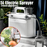 5L Garden Electric Sprayer Pesticide Spray Watering Flower Electric Tools For 2200mAh Lithium Battery Mini Atomization Sprayer - V.I.P Digital Presence