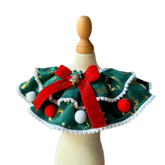 Pet Christmas Day Dress Up Scarf Decoration Supplies Dog Scarf Cat Water Scarf Mouth Tie Bow - V.I.P Digital Presence