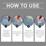 Windshield Repair Adhesive, Windshield Cracks And Scratches Repair Clear Vision Repair Adhesive - V.I.P Digital Presence