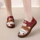 Cowhide mom sandals for women non slip cowhide sole soft sole genuine leather women's shoes flat bottom - V.I.P Digital Presence