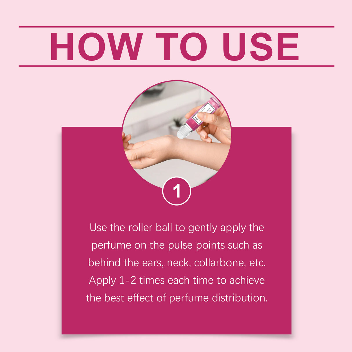 Rose Women's Ball Fragrance, Fresh Light Fragrance Exudes Charm Keep Fragrance Portable Couple Dating Perfume - V.I.P Digital Presence