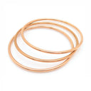 3mm smooth plain circular ring bracelet with multiple layers for wearing wristbands and accessories - V.I.P Digital Presence