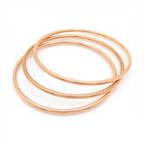 3mm smooth plain circular ring bracelet with multiple layers for wearing wristbands and accessories - V.I.P Digital Presence