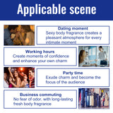 Charm Perfume, Men With Light Fragrance Wrist Neck Legs Lovers Body Fragrance Natural Clear - V.I.P Digital Presence