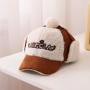 Children's Hat Autumn/Winter Ear Protection Warm Hat Boys' Corduroy Duck Tongue Hat Girls' Winter Fashion Baseball Hat - V.I.P Digital Presence