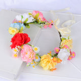 Simulated Chrysanthemum Flower Wreath, Starry Sky, Hibiscus Flower Wreath, Bridal Wedding Photography - V.I.P Digital Presence
