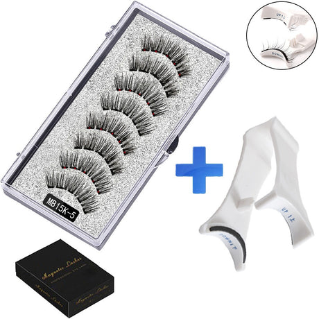 Five magnetic adhesive free magnetic eyelash clamp set for European and American thick magnetic eyelashes - V.I.P Digital Presence
